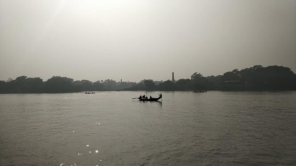 Kamya's Hooghly River swimming journey